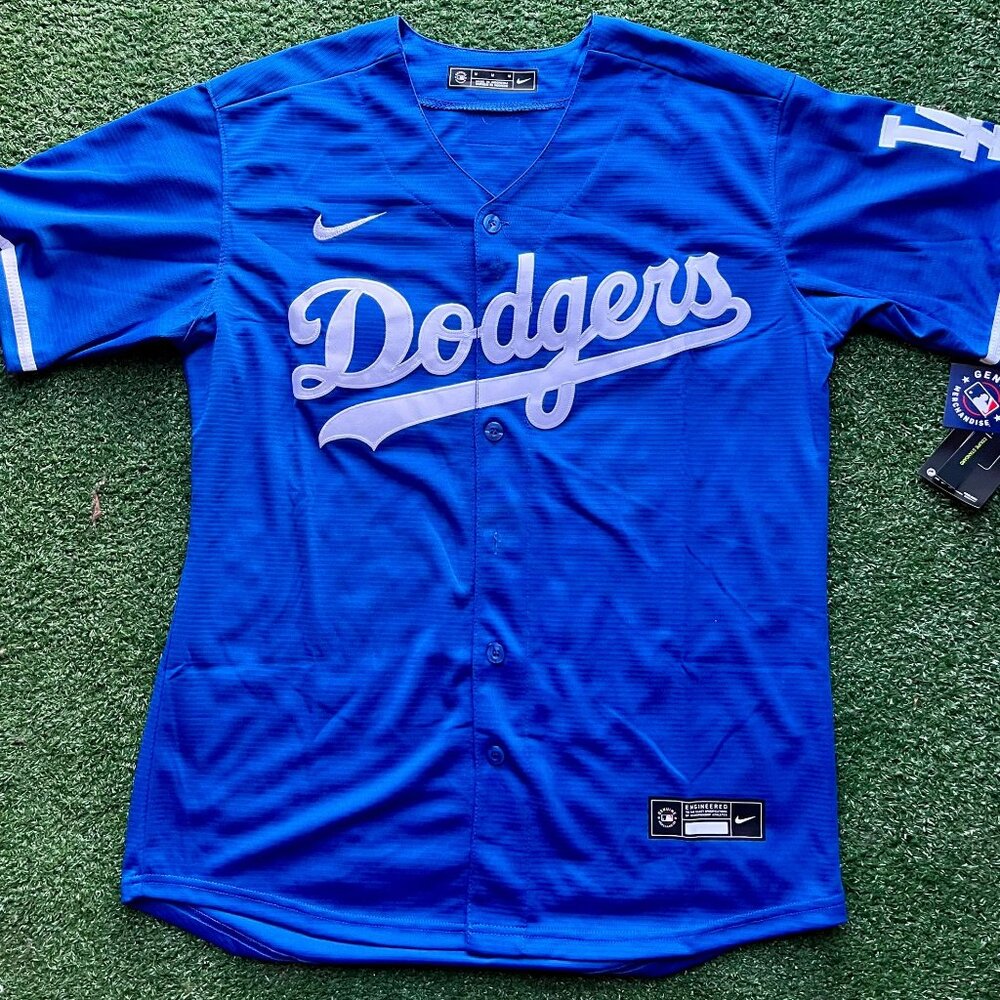 LA Dodgers Nike Blue Baseball Jersey - New with Tags